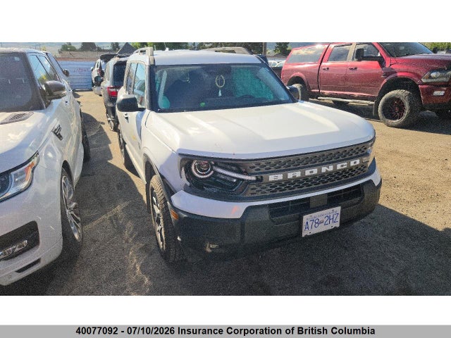 Продаж на аукціоні авто 2025 Ford Bronco Sport Big Bend, vin: 3FMCR9BN3SRF73912, номер лоту: 40077092