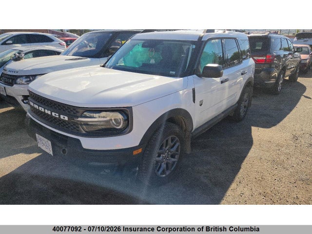 Продаж на аукціоні авто 2025 Ford Bronco Sport Big Bend, vin: 3FMCR9BN3SRF73912, номер лоту: 40077092