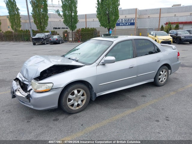 2002 Honda Accord Ex მანქანა იყიდება აუქციონზე, vin: 1HGCG56642A804284, აუქციონის ნომერი: 40077093