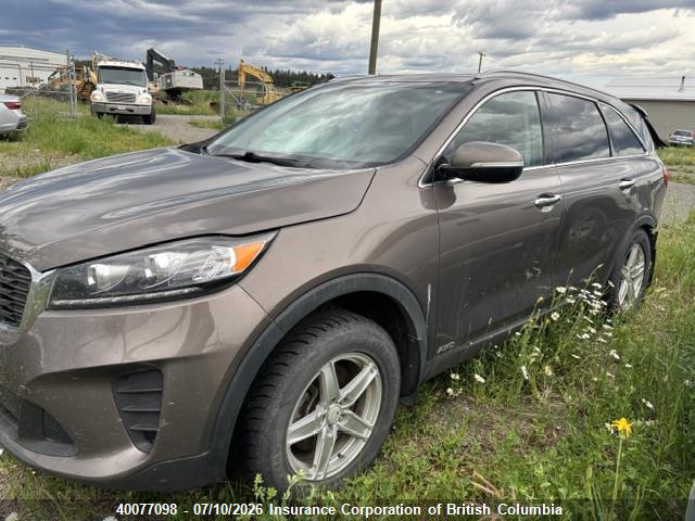 KIA Sorento L/lx 2019 5XYPGDA37KG470503 Image 2