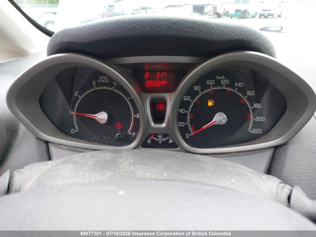 40077101 :رقم المزاد ، 3FADP4EJ0CM169321 vin ، 2012 Ford Fiesta Se مزاد بيع