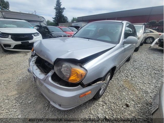 40077119 :رقم المزاد ، KMHCG35C35U339442 vin ، 2005 Hyundai Accent Gs مزاد بيع