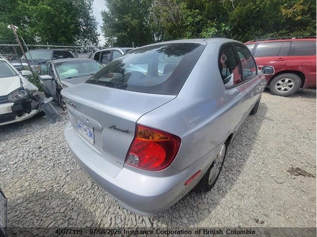 40077119 :رقم المزاد ، KMHCG35C35U339442 vin ، 2005 Hyundai Accent Gs مزاد بيع