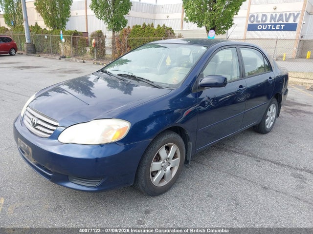Продаж на аукціоні авто 2003 Toyota Corolla Ce/le/s, vin: 2T1BR32EX3C731635, номер лоту: 40077123