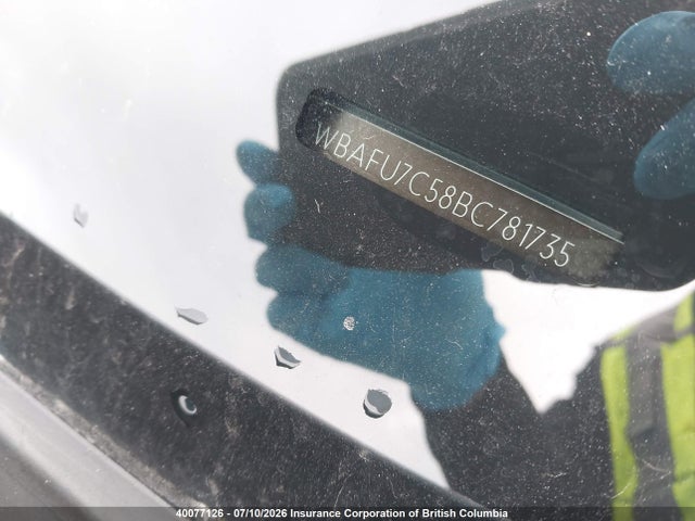 Продаж на аукціоні авто 2011 Bmw 535i, vin: WBAFU7C58BC781735, номер лоту: 40077126