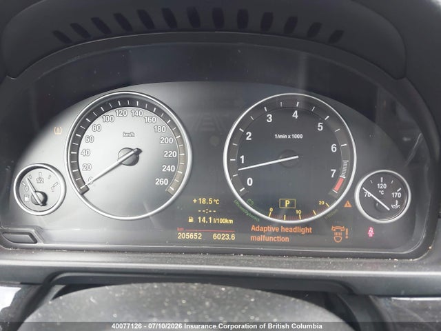 Продаж на аукціоні авто 2011 Bmw 535i, vin: WBAFU7C58BC781735, номер лоту: 40077126