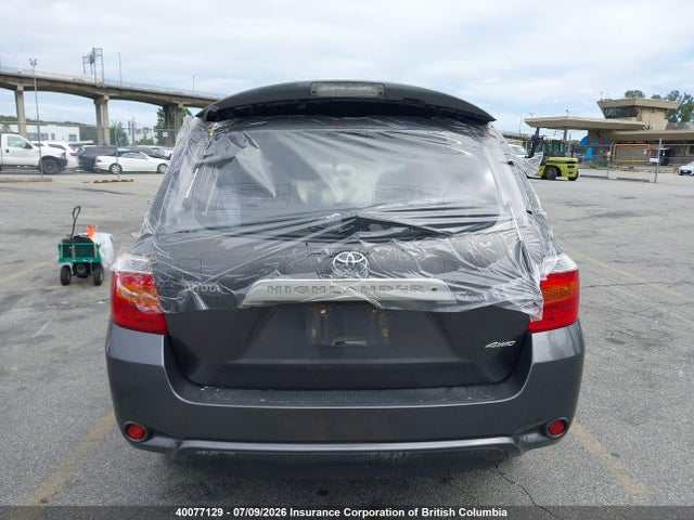 2008 Toyota Highlander Sr5 მანქანა იყიდება აუქციონზე, vin: JTEES44A382024718, აუქციონის ნომერი: 40077129