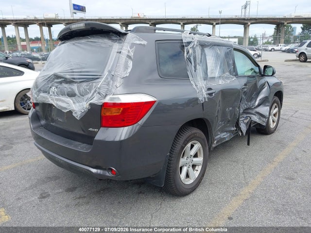 2008 Toyota Highlander Sr5 მანქანა იყიდება აუქციონზე, vin: JTEES44A382024718, აუქციონის ნომერი: 40077129