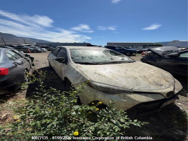 Продаж на аукціоні авто 2018 Toyota Corolla L/le/xle/se/xse, vin: 2T1BURHE0JC992620, номер лоту: 40077135