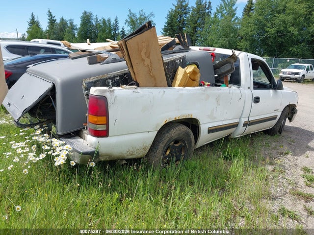 2000 Chevrolet Silverado C1500 მანქანა იყიდება აუქციონზე, vin: 1GCEC14W7YE144886, აუქციონის ნომერი: 40075397