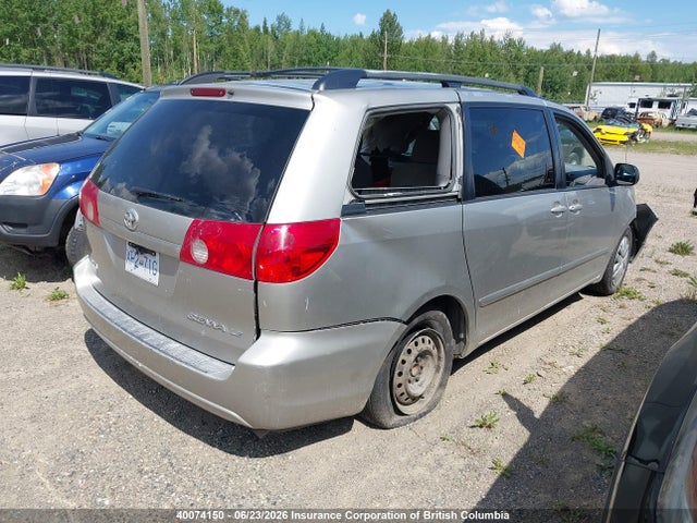 2007 Toyota Sienna Ce/le მანქანა იყიდება აუქციონზე, vin: 5TDZK23C07S042047, აუქციონის ნომერი: 40074150