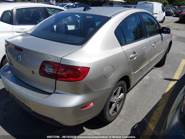 40073798 :رقم المزاد ، JM1BK12F861412387 vin ، 2006 Mazda 3 I مزاد بيع