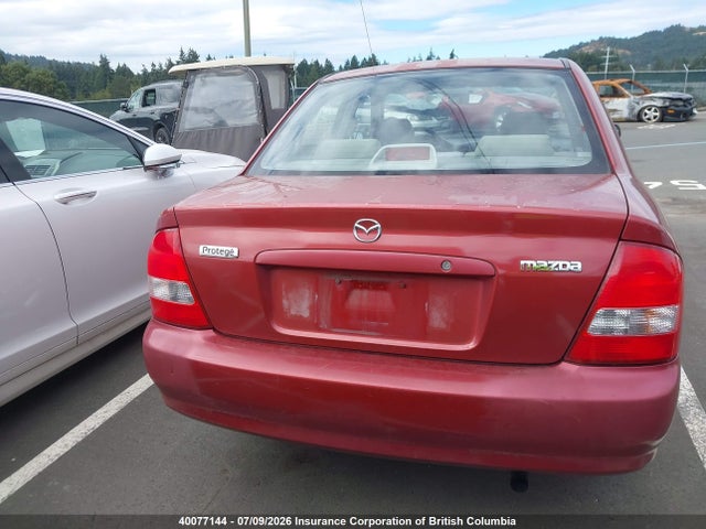 Продажа на аукционе авто 2001 Mazda Protege Lx/es, vin: JM1BJ225X10479121, номер лота: 40077144