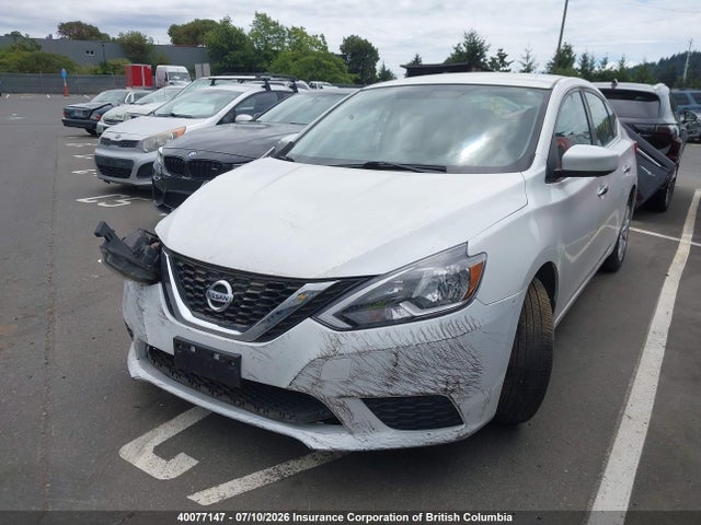 40077147 :رقم المزاد ، 3N1AB7AP1HL635832 vin ، 2017 Nissan Sentra 1.8 S/1.8 Sl/1.8 Sv مزاد بيع