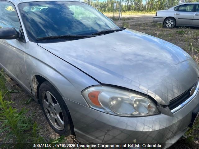Aukcja sprzedaży 2006 Chevrolet Monte Carlo Ls, vin: 2G1WJ15NX69330303, numer aukcji: 40077148