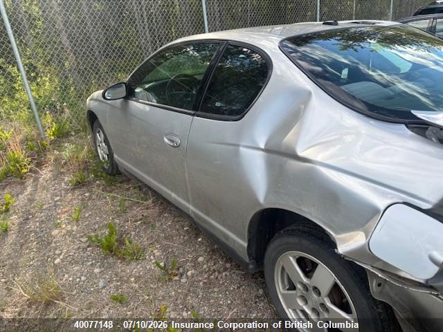 Aukcja sprzedaży 2006 Chevrolet Monte Carlo Ls, vin: 2G1WJ15NX69330303, numer aukcji: 40077148