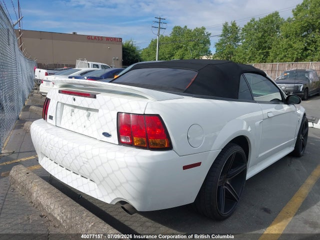40077157 :رقم المزاد ، 1FAFP46V3XF164727 vin ، 1999 Ford Mustang Cobra Svt مزاد بيع