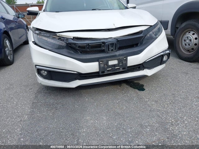 2019 Honda Civic Touring მანქანა იყიდება აუქციონზე, vin: 2HGFC1F96KH106823, აუქციონის ნომერი: 40070058