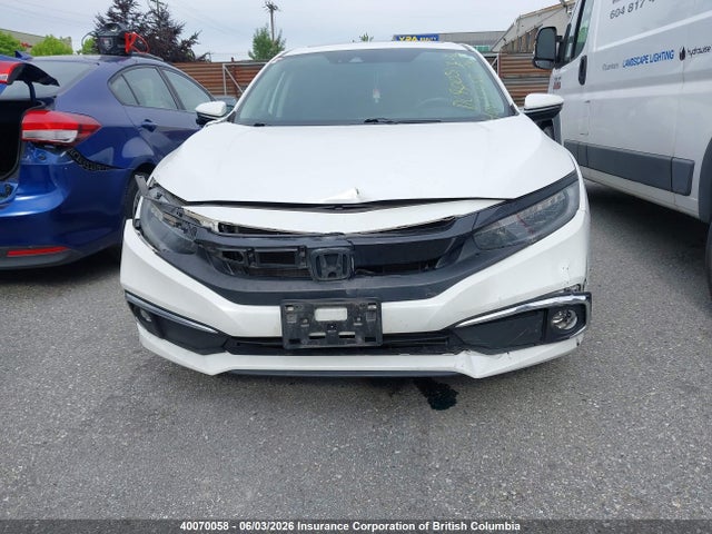 2019 Honda Civic Touring მანქანა იყიდება აუქციონზე, vin: 2HGFC1F96KH106823, აუქციონის ნომერი: 40070058