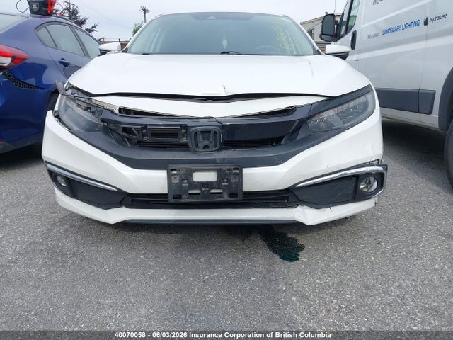 2019 Honda Civic Touring მანქანა იყიდება აუქციონზე, vin: 2HGFC1F96KH106823, აუქციონის ნომერი: 40070058
