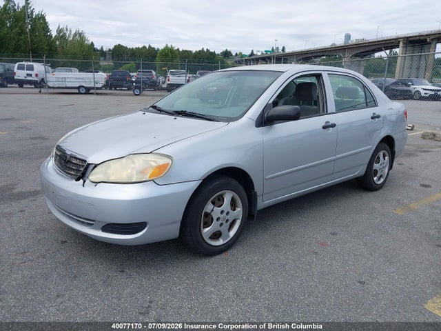 2006 Toyota Corolla Ce/le/s მანქანა იყიდება აუქციონზე, vin: 2T1BR32E66C596738, აუქციონის ნომერი: 40077170