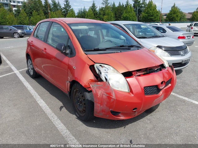 Продажа на аукционе авто 2008 Toyota Yaris, vin: JTDKT923485166645, номер лота: 40073116
