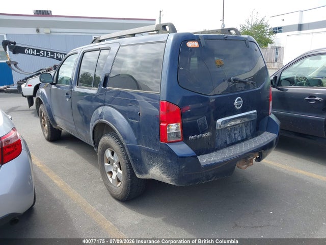 2008 Nissan Pathfinder S/le/se მანქანა იყიდება აუქციონზე, vin: 5N1AR18B48C614111, აუქციონის ნომერი: 40077175