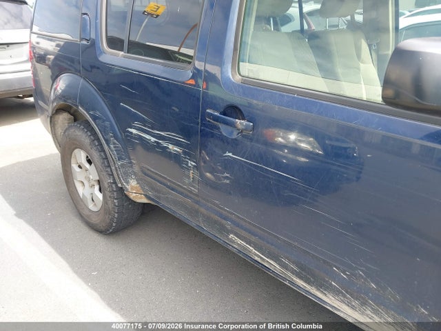 2008 Nissan Pathfinder S/le/se მანქანა იყიდება აუქციონზე, vin: 5N1AR18B48C614111, აუქციონის ნომერი: 40077175