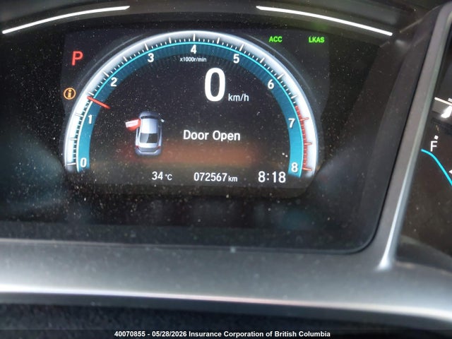 2020 Honda Civic Ex მანქანა იყიდება აუქციონზე, vin: 2HGFC2F78LH010987, აუქციონის ნომერი: 40070855
