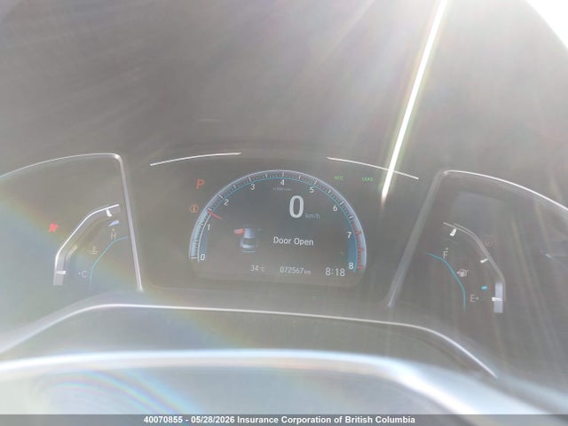 2020 Honda Civic Ex მანქანა იყიდება აუქციონზე, vin: 2HGFC2F78LH010987, აუქციონის ნომერი: 40070855