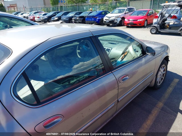 2000 Nissan Maxima Gle/gxe/se მანქანა იყიდება აუქციონზე, vin: JN1CA31D9YT502046, აუქციონის ნომერი: 40076851