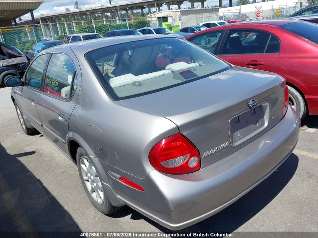 2000 Nissan Maxima Gle/gxe/se მანქანა იყიდება აუქციონზე, vin: JN1CA31D9YT502046, აუქციონის ნომერი: 40076851