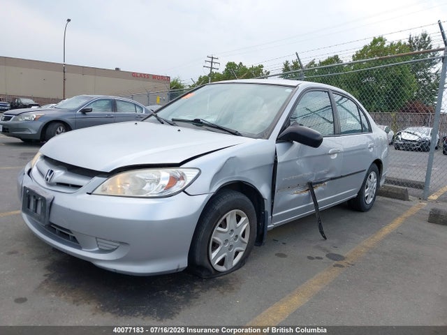 Продажа на аукционе авто 2004 Honda Civic, vin: 2HGES16404H940754, номер лота: 40077183