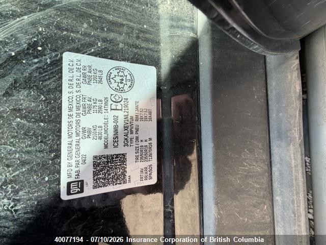 GMC Terrain Denali 2022 3GKALXEV1NL219024 Image 12