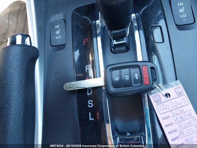2014 Honda Accord Lx მანქანა იყიდება აუქციონზე, vin: 1HGCR2F34EA804465, აუქციონის ნომერი: 40074234