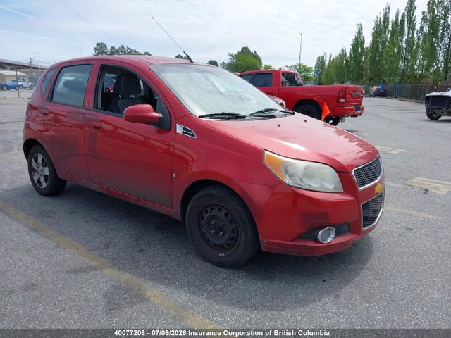 40077206 :رقم المزاد ، KL1TV65E09B377491 vin ، 2009 Chevrolet Aveo مزاد بيع