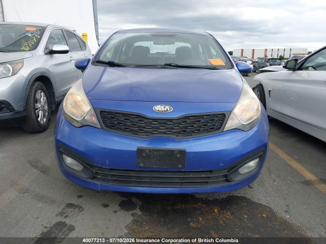 2013 Kia Rio მანქანა იყიდება აუქციონზე, vin: KNADM4A32D6224411, აუქციონის ნომერი: 40077213