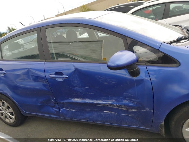 2013 Kia Rio მანქანა იყიდება აუქციონზე, vin: KNADM4A32D6224411, აუქციონის ნომერი: 40077213