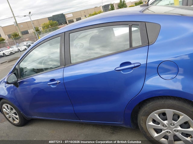 2013 Kia Rio მანქანა იყიდება აუქციონზე, vin: KNADM4A32D6224411, აუქციონის ნომერი: 40077213