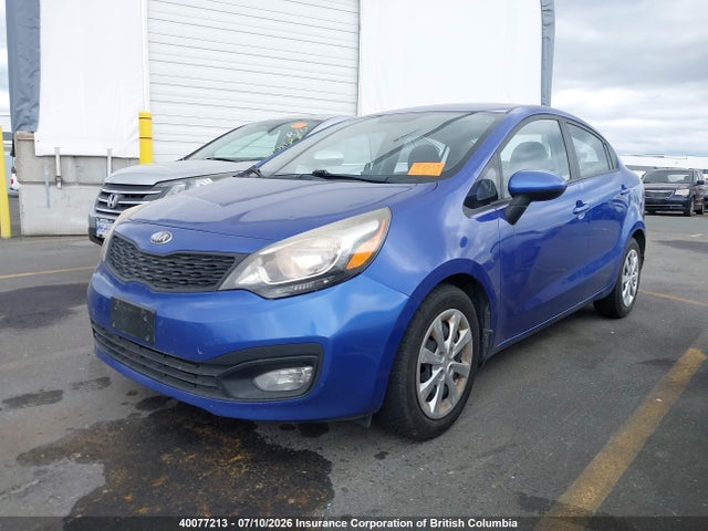 2013 Kia Rio მანქანა იყიდება აუქციონზე, vin: KNADM4A32D6224411, აუქციონის ნომერი: 40077213