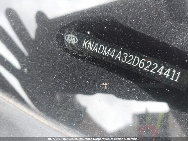 2013 Kia Rio მანქანა იყიდება აუქციონზე, vin: KNADM4A32D6224411, აუქციონის ნომერი: 40077213