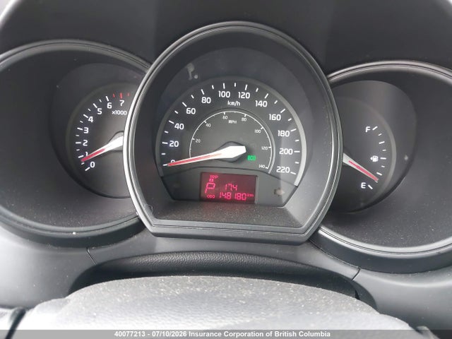 2013 Kia Rio მანქანა იყიდება აუქციონზე, vin: KNADM4A32D6224411, აუქციონის ნომერი: 40077213