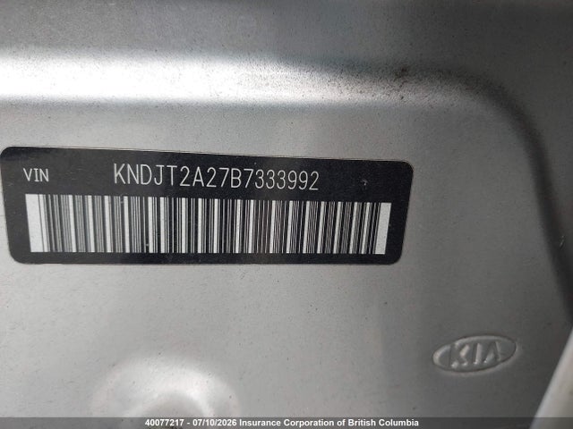 Aukcja sprzedaży 2011 Kia Soul, vin: KNDJT2A27B7333992, numer aukcji: 40077217