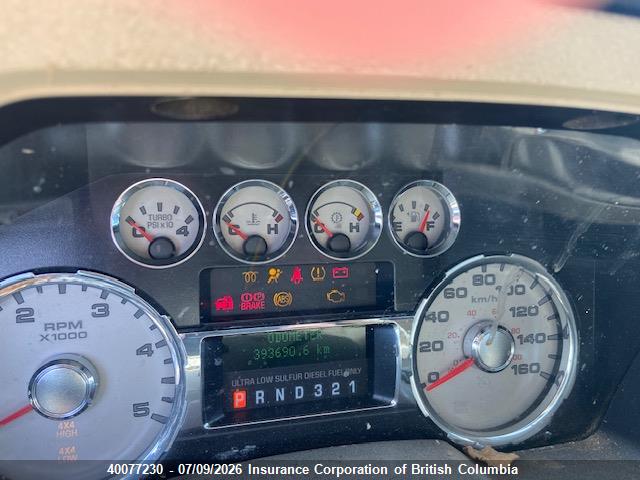 40077230 :رقم المزاد ، 1FTWW3BR1AEA25631 vin ، 2010 Ford F350 مزاد بيع