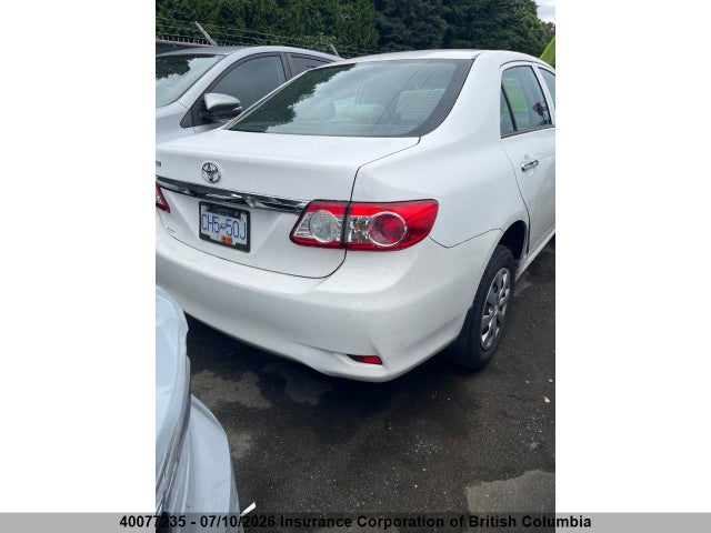 2011 Toyota Corolla S/le მანქანა იყიდება აუქციონზე, vin: 2T1BU4EE8BC700074, აუქციონის ნომერი: 40077235