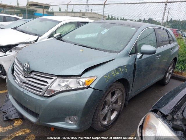 2010 Toyota Venza მანქანა იყიდება აუქციონზე, vin: 4T3BK3BB9AU026578, აუქციონის ნომერი: 40070208