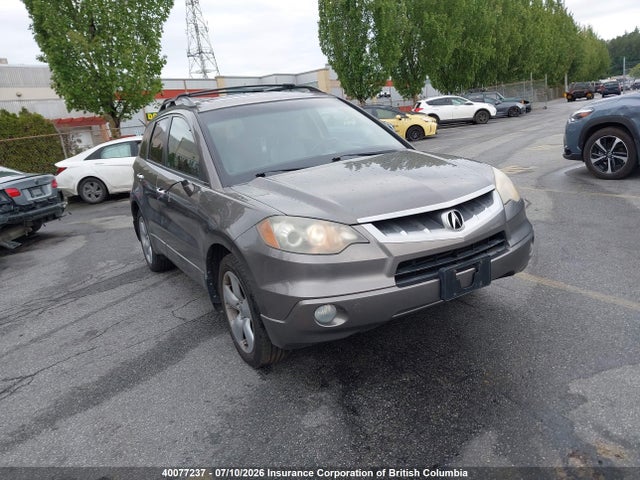 40077237 :رقم المزاد ، 5J8TB18588A801361 vin ، 2008 Acura Rdx مزاد بيع