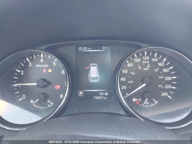 5N1AT2MV9HC856111 Nissan Rogue Sv/sl
