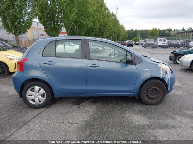 40077242 :رقم المزاد ، JTDKT923975060366 vin ، 2007 Toyota Yaris مزاد بيع