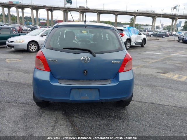 40077242 :رقم المزاد ، JTDKT923975060366 vin ، 2007 Toyota Yaris مزاد بيع